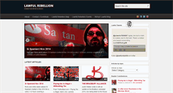 Desktop Screenshot of lawfulrebellion.org